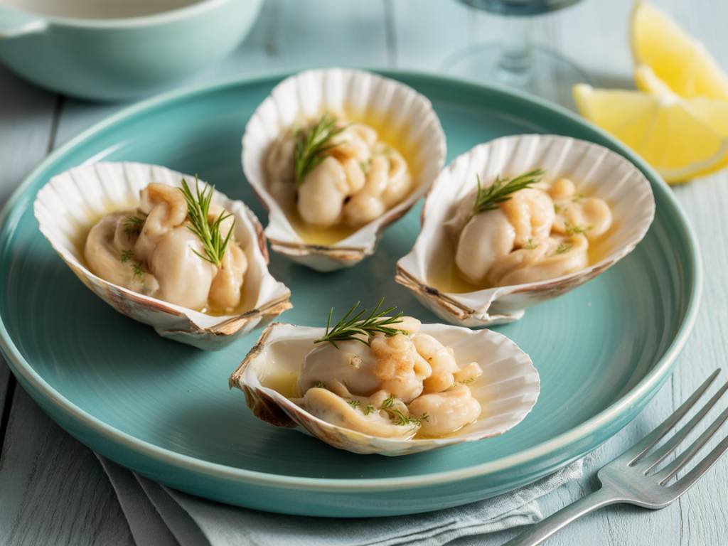 Recette de Coquilles Saint Jacques au pastis : astuces de chef pour une entrée marine parfumée