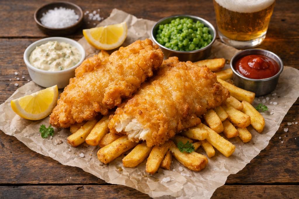 Recette fish and chips : réussir la panure croustillante et le poisson moelleux comme au pub
