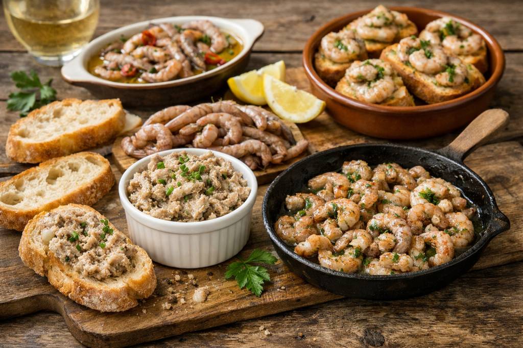 Crevette grises recette : tapas, rillettes et poêlées savoureuses pour l’apéritif