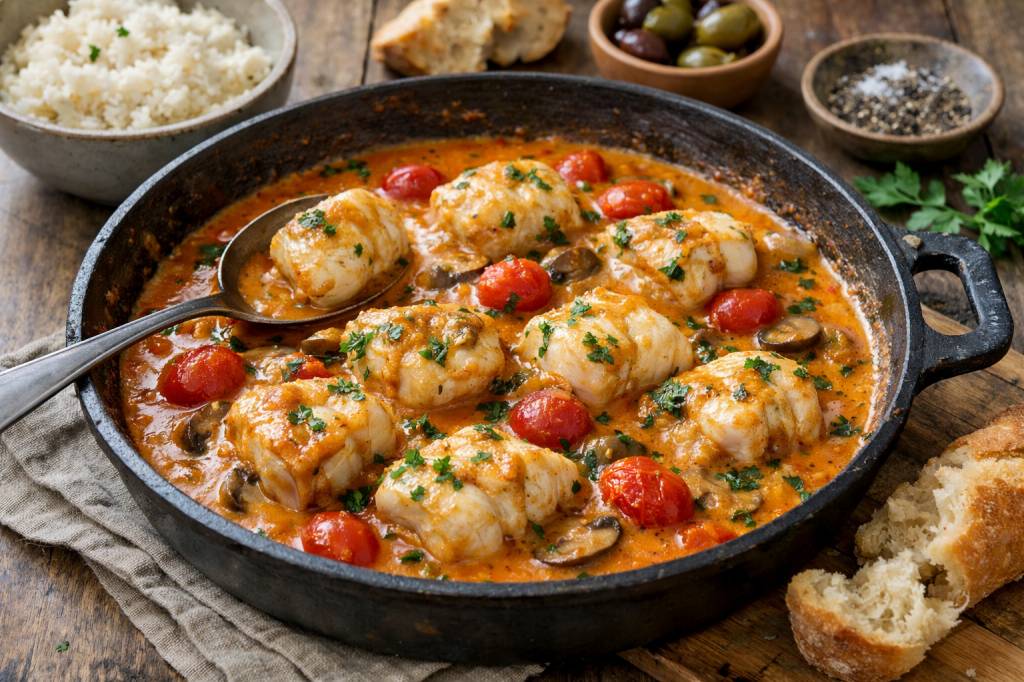 Baudroie recette : cuisiner cette lotte de mer avec une sauce onctueuse et parfumée