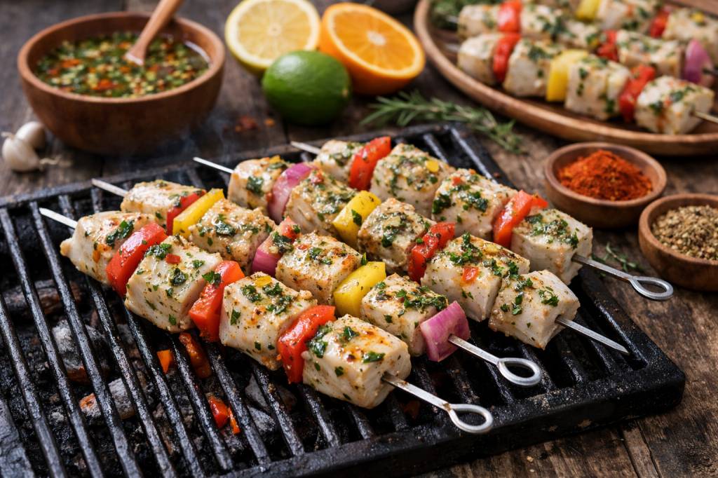 Marinade brochette poisson : associations d’herbes, d’agrumes et d’épices pour le barbecue