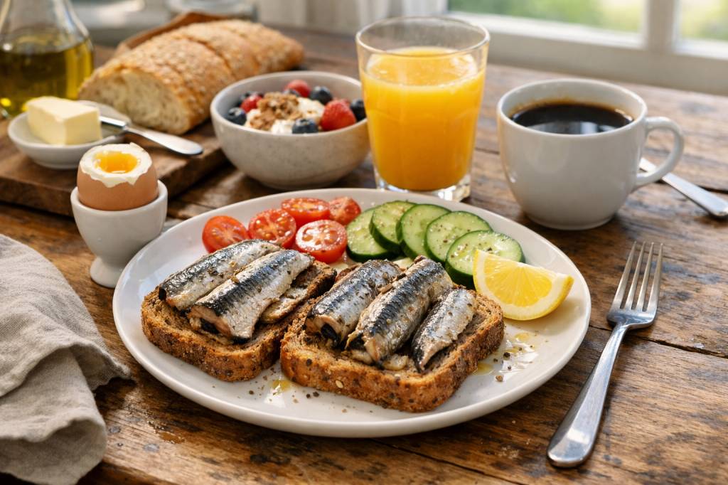 Manger des sardines au petit-déjeuner : un boost nutritionnel et des idées pour bien commencer la journée