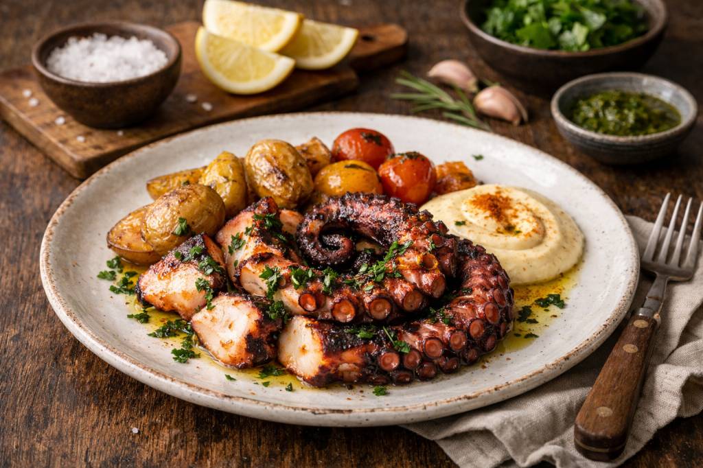 Recette poulpe cuisson basse température : techniques, astuces et accompagnements pour sublimer ce céphalopode