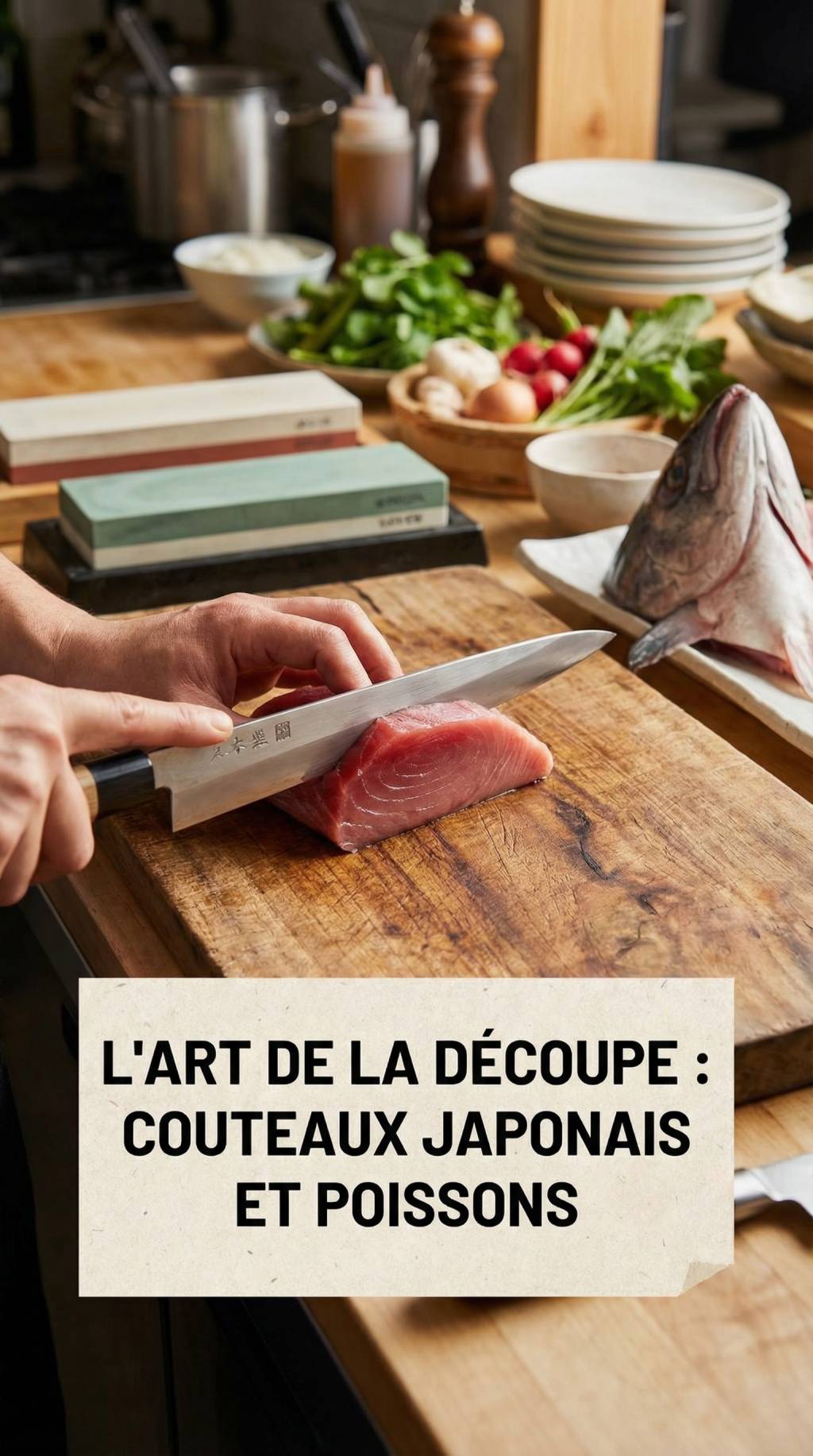 Couteau japonais : l&rsquo;ustensile de base pour la découpe du poisson en cuisine