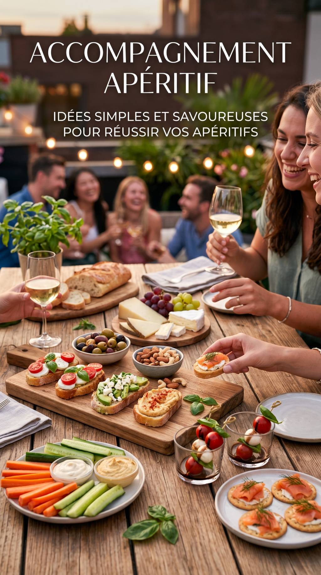 Accompagnement apéritif : idées simples et savoureuses pour réussir vos apéritifs