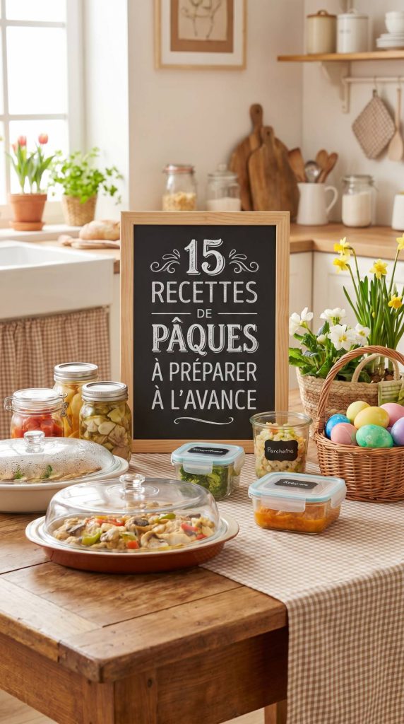 15 recettes de pâques à préparer à l avance pour un repas réussi