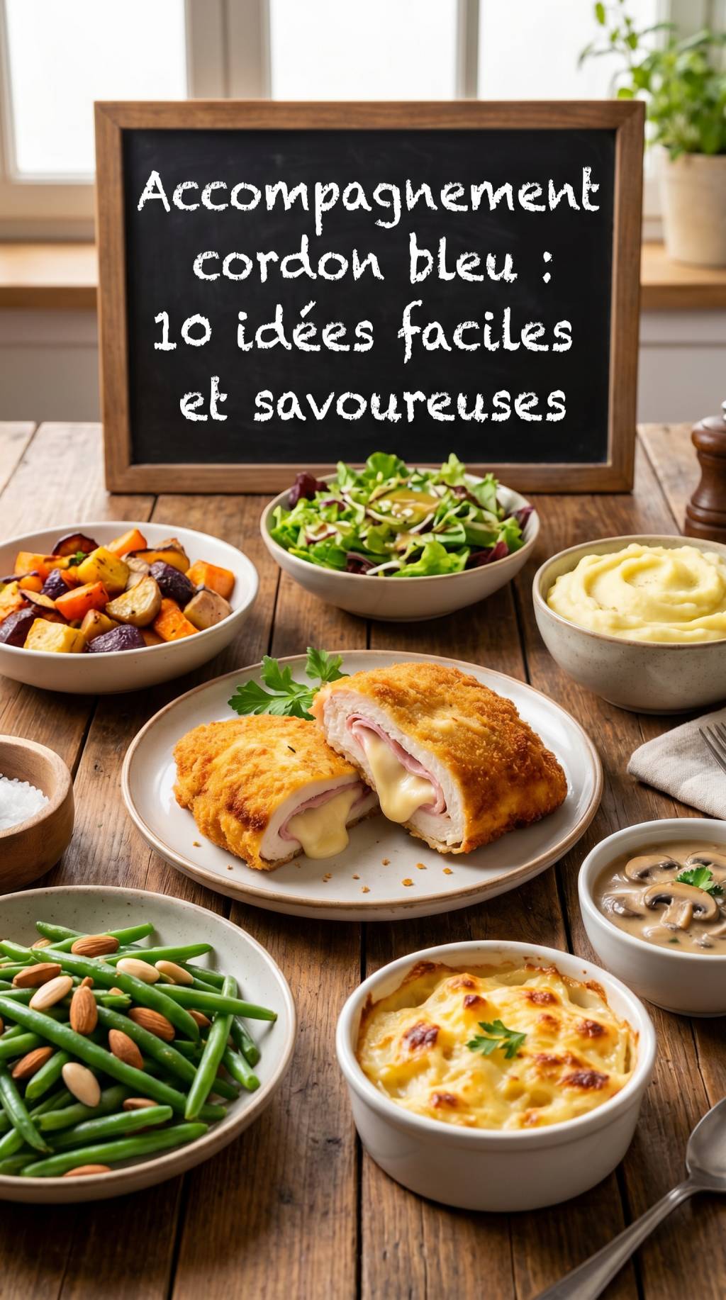 Accompagnement cordon bleu : 10 idées faciles et savoureuses