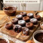 12 mini-moelleux au chocolat : recette facile et gourmande