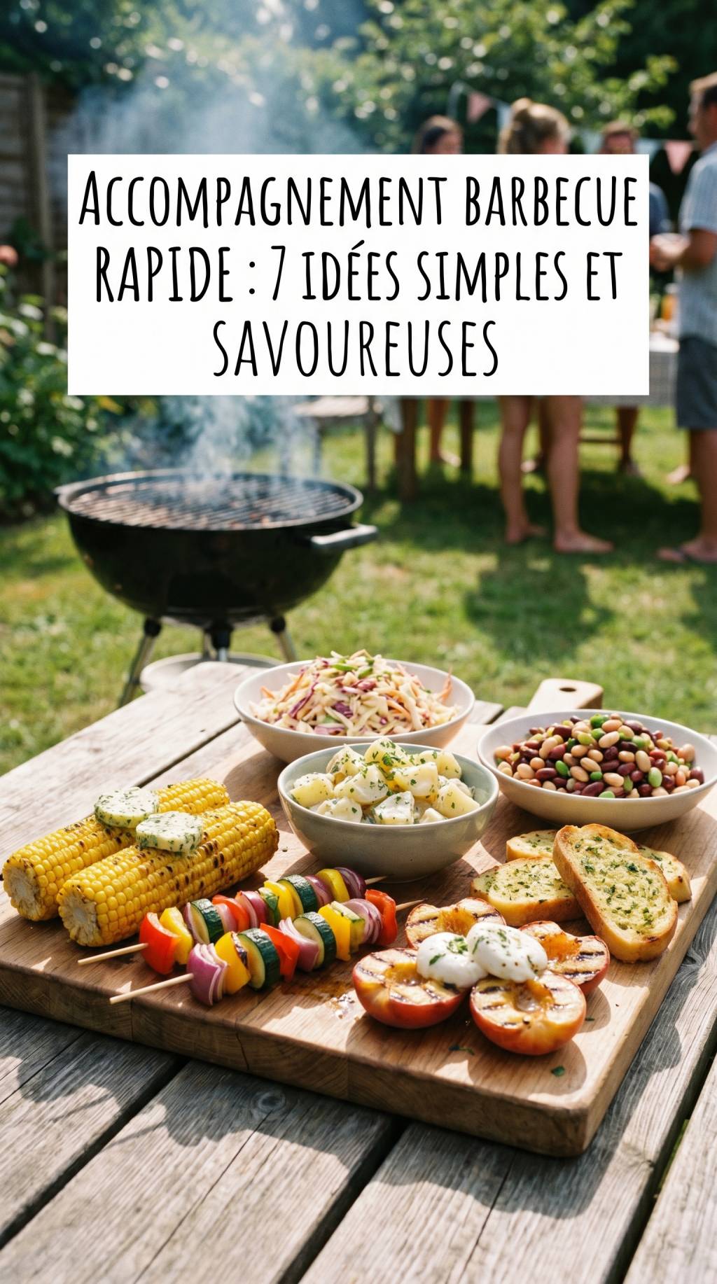 Accompagnement barbecue rapide : 7 idées simples et savoureuses