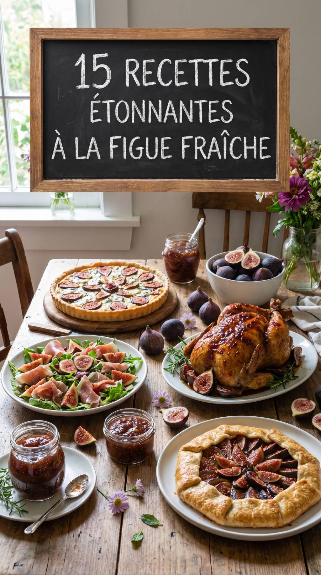 15 recettes étonnantes à la figue fraîche