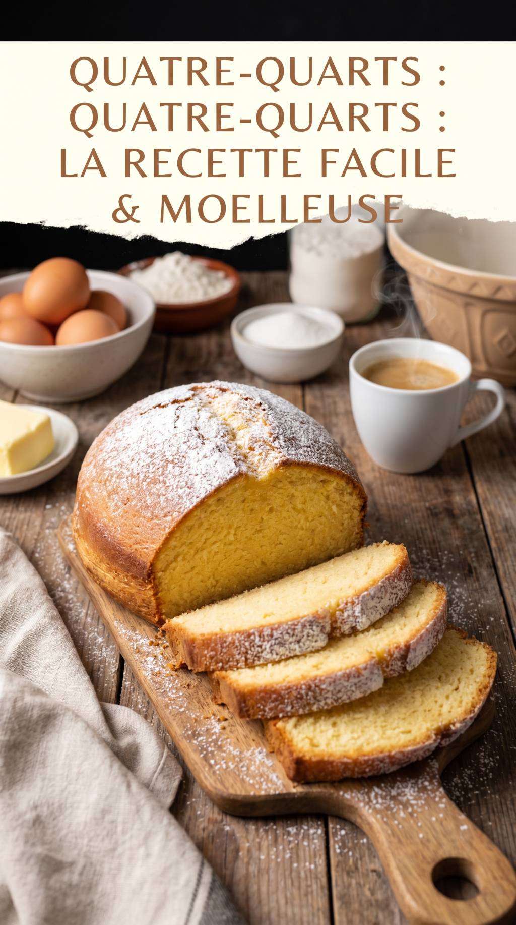 4 quarts recette facile : le guide pour réussir ce gâteau moelleux