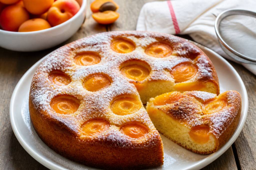 Abricot gateau moelleux aux saveurs d’été