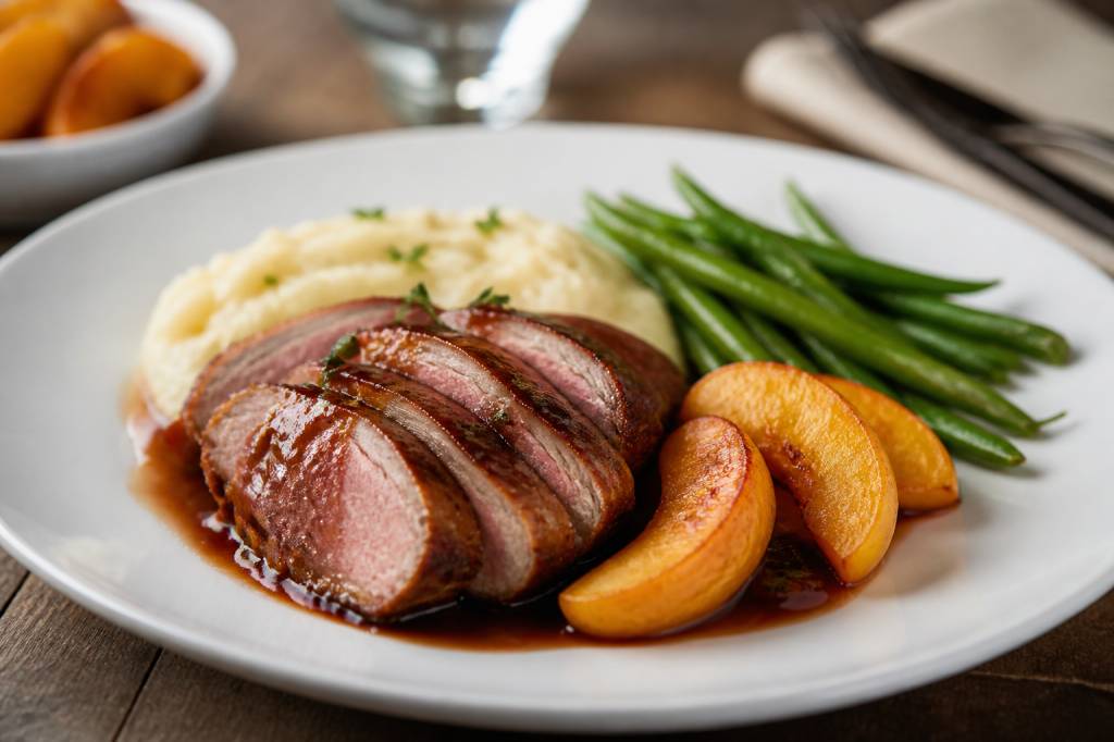 Accompagnement pour magret de canard aux pêches : quelles garnitures choisir ?