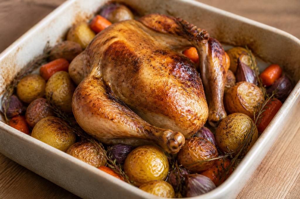 Accompagnement pour poulet au four : idées gourmandes et recettes faciles