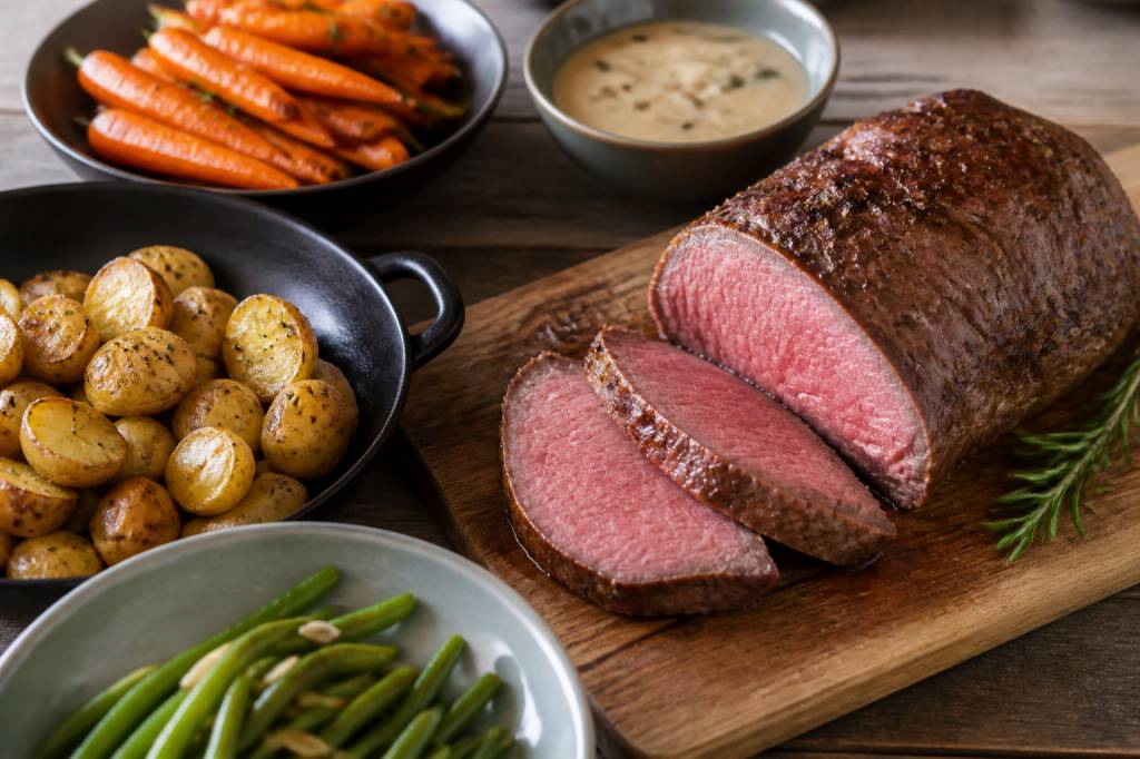 Accompagnement pour roti de boeuf : idées de légumes et sauces gourmandes
