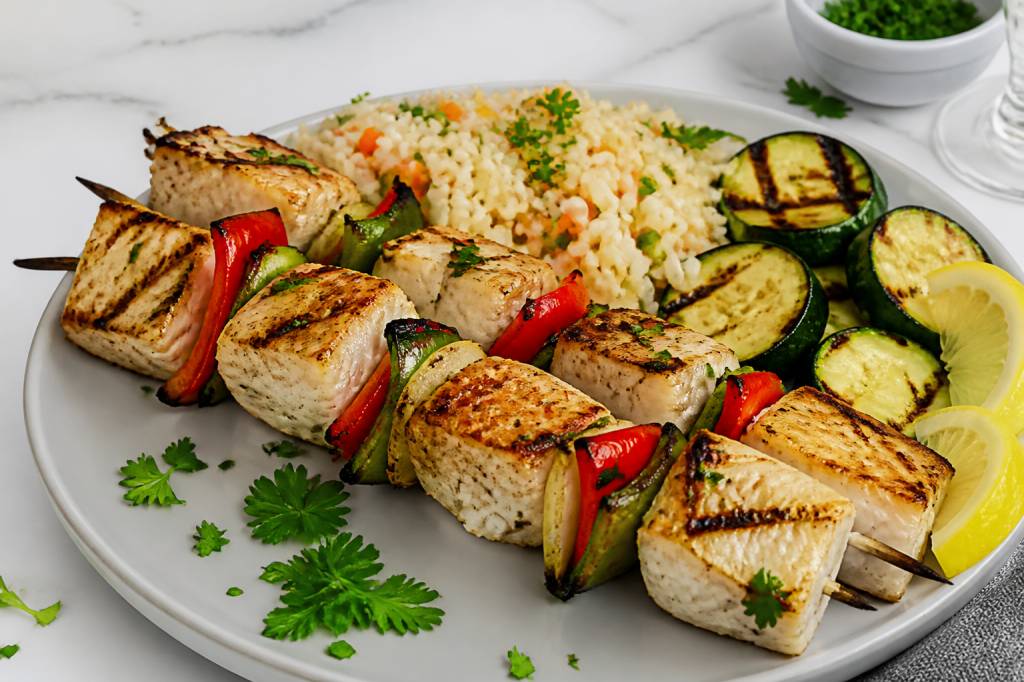 Accompagnement brochette de poisson : idées savoureuses et équilibrées