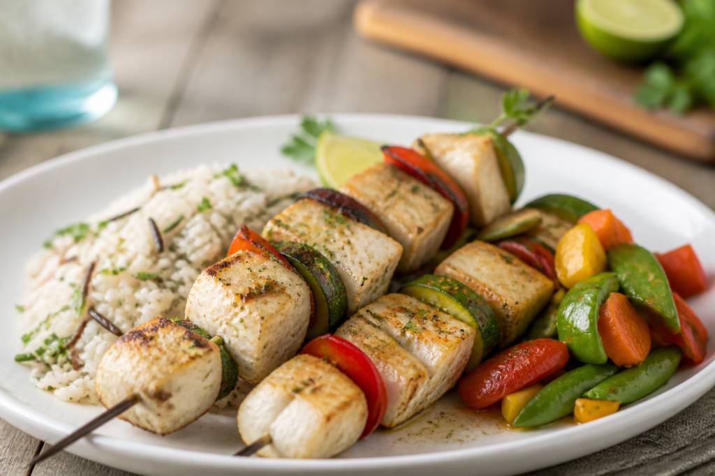 Quel accompagnement brochettes de poisson choisir pour un repas équilibré ?