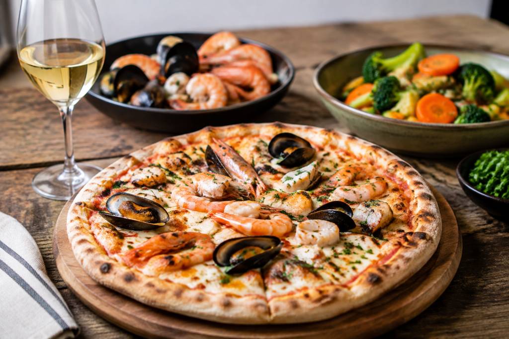 Pizza boisée lyonnaise : les meilleurs accords entre poissons, légumes et produits de la mer