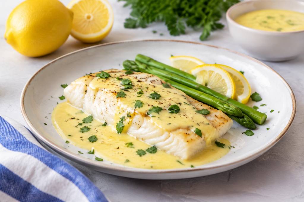 Crème au citron pour poisson : une recette simple et savoureuse