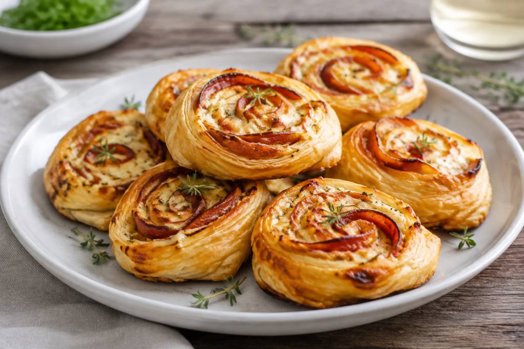 Feuilleté chorizo st moret : recette gourmande et facile à préparer