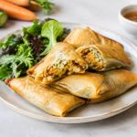 Bricks vegetarien : recette croustillante aux légumes de saison