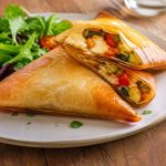 Brick végétarien aux légumes de saison et au fromage fondant
