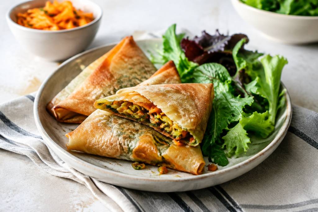 Recette brick végétarienne croustillante aux légumes de saison